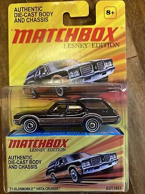 Matchbox 2010 Lesney Edition 1971 Oldsmobile Vista Cruiser Car - Metal Base! • $14.99