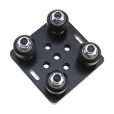 3D Printer 2020 Aluminum Profile Pulley V-Slot Build Gantry Plate Black • £12.66