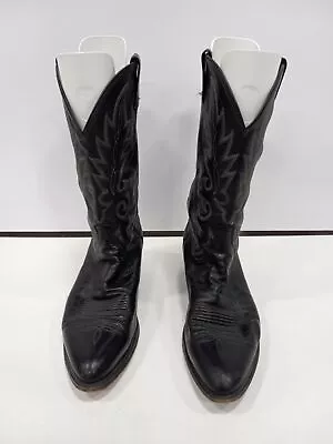 Men's Dan Post Milwaukee Leather Cowboy Boots Sz 12D • $19