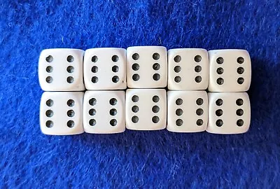 Bolt Action - Small White Dice • $4.19