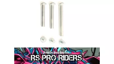 £2.95 • Buy MICRO SCOOTER SMOOTH AXLE BOLT SCREW 45mm / 38mm / 28mm MINI SPRITE JD BUG RAZOR