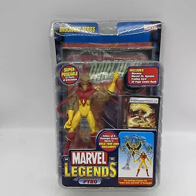 Toybiz Marvel Legends Pyro - Onslaught BAF Wave - New & Sealed • £29.99