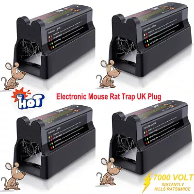 £10.49 • Buy Electronic Mouse Trap Mice Rat Killer Victor Pest Control Electric Rodent Zapper