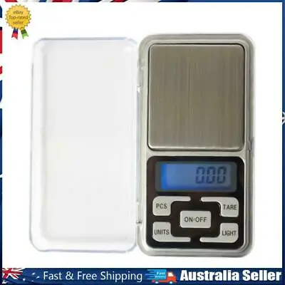 $7.95 • Buy Pocket Digital Mini Scales 0.01 200g Precision Weight Balance Gram Jewellery AU