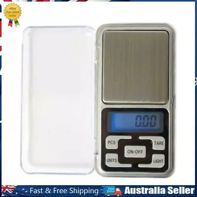 Pocket Digital Mini Scales 0.01 200g Precision Weight Balance Gram Jewellery AU • $7.95