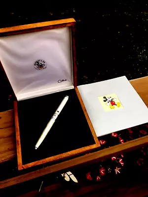 Mickey Mouse Fountain Pen Sterling Silver Colibri Limited Edition 10/3/1928 • $170