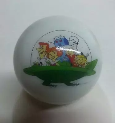 Nice Jetsons Cartoon Collectible Glass 1  Logo Marble W/ Stand • $3.50