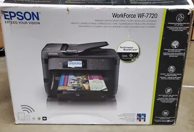 Epson Workforce WF-7720 All-In-One Inkjet Printer (read Description) • $250