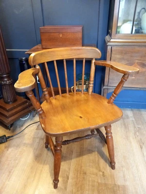 £39 • Buy Vintage Beech Smokers Bow Chair.