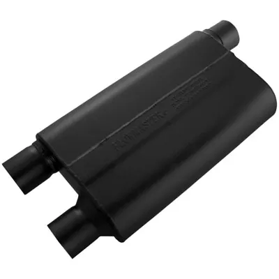 Flowmaster 80 Series Universal Chambered Muffler 2.50  Offset In / Dual Out • $160.95