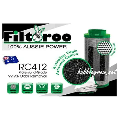 Filtaroo  6  (150mm) Air Activated Carbon Filter For Hydroponics Grow Tent Room • $158.95