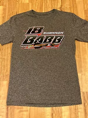 Shannon Babb Racing T-Shirt - The Moweaqua Missle - Size Large? No Tag • $12.99