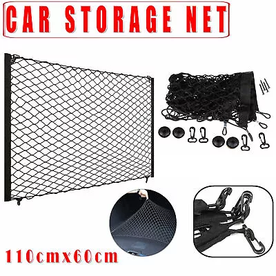 Car Net Organizer Storage Large Boot Cargo Trunk Luggage Tidy SUV Rear Universal • $11.67