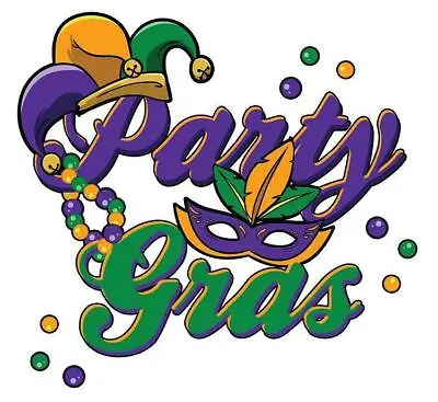 $4.95 • Buy Mardi Gras # 15 - 8 X 10 T-shirt Iron-on Transfer Party Gras