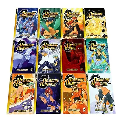 Dragon Hunter Vol. 1 & 3-13 Hong Seock Seo Manhwa 12 Manga Book Lot English • $50