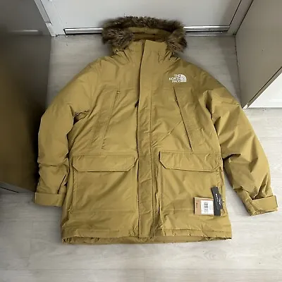 The North Face Men's McMurdo Parka Jacket - Antelope Tan Nwt Size XL • $350