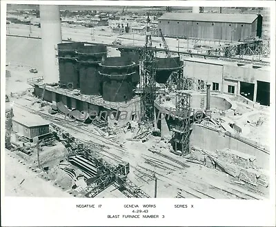 $14.99 • Buy Geneva Works US Steel Blast Furnace    Utah Original News Service Photo