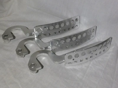 £25 • Buy 3 Compbrake Aluminium Pedals - Race Car, Rally Car, Kit Car, Sim Rig Etc