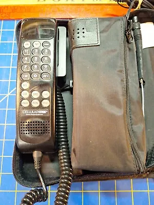 Vintage Motorola Cellular One Cellphone SCN2552A Mobile Bag Car Phone - CLEAN! • $15