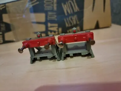 Hornby Dublo 3 Rail D1 Sprung Buffer Stops Unboxed.  VGC No Wire Clips X 2 • £10.53