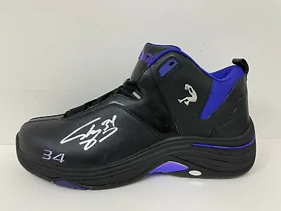 RARE Shaquille O'Neal Custom Signed Auto Shoe COA Mounted Memories NEW *Size 22* • $1649