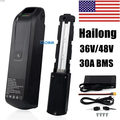 Hailong Battery Li-ion Battery 200W-2500W Electric Scooter Motor 36V 48V 52Volt • $145.99