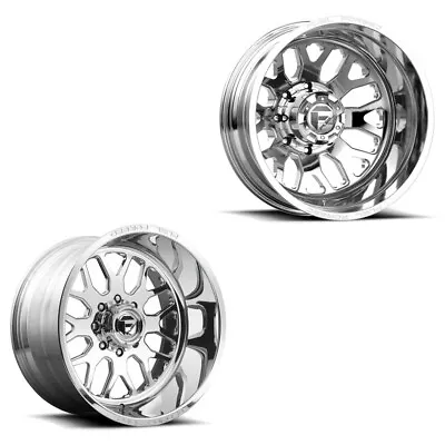 24x12 Fuel Forged FF19D PRE-18 DODGE DUALLY SUPER SINGLE Wheels 8 Lug Set Of 6 • $7367.40