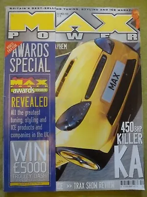 Max Power / Dec 1998 / 450bhp Killer Ka • £8.99