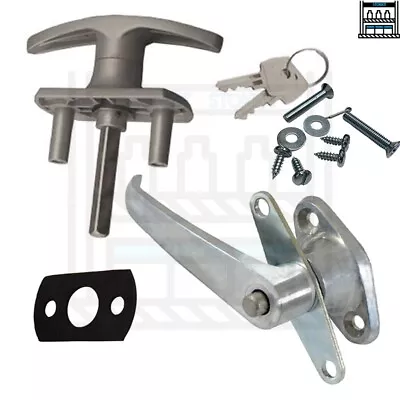 £29.99 • Buy HENDERSON T-Handle Garage Door INTERNAL & EXTERNAL Lock Set Repair Kit Spares