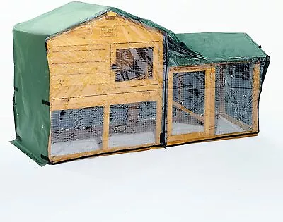 Bunny House Rain Cover For Rabbit Hutch Run Covers Pet Hutches Ferret Cages RH12 • £26.99