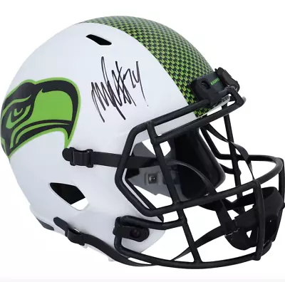 Marshawn Lynch Signed Seattle Seahawks Riddell Lunar Eclipse Replica Helmet • $803.86