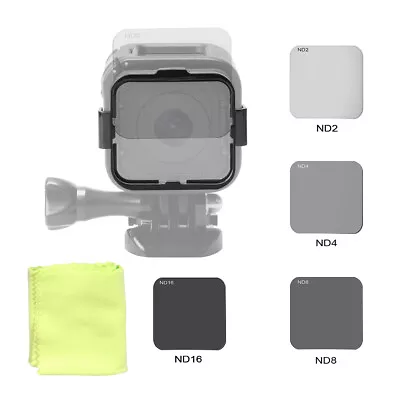   Lens Filter Protector Kit Set(ND2/ND4/ND8/ND16) For GoPro F9F3 • $23.35