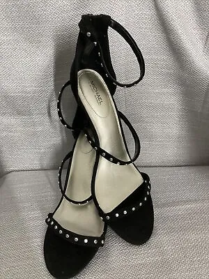 MICHAEL BY MICHAEL SHANNON MALIN STILETTO STUDDED STRAP SHOE WOMENS SIZE 11 Dres • $25