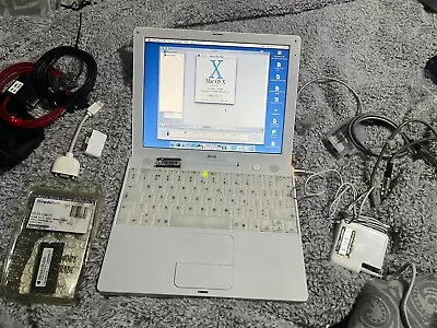 Apple IBook G3 Power PC - Laptop Working But Battery Doesn’t Charge So Faulty • £0.99