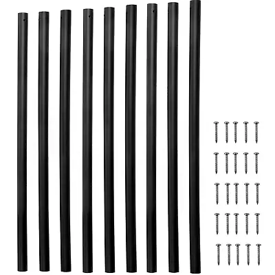 Balusters Aluminum Deck Spindles101 Pack Black Staircase Baluster With Screws  • $228.99