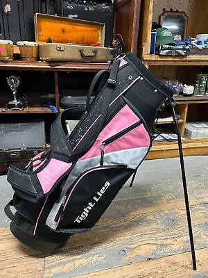 Adams Tight Lies Pink/Black Lightweight Harness/Stand Golf Bag (fc212-Top/b0966) • $49.95