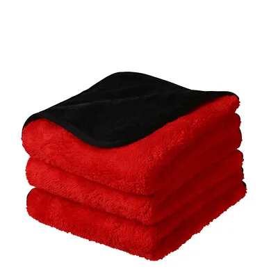 Bulk 1200 GSM Premium Plush Microfiber Towel Pro Car Wash Drying Cleaning • $399