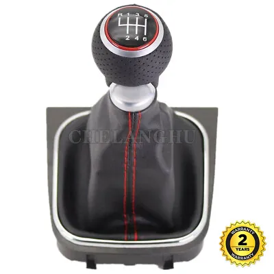 6 Speed Gear Shift Knob For VW Golf 6 A6 MK6 GTI GTD 2009 2010 2011 2012 2013 • $17.99