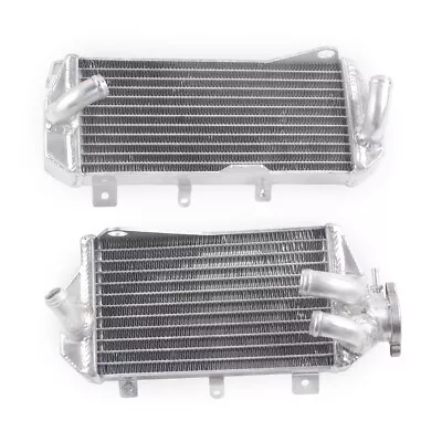 2 Rows Moto Aluminum Radiator For 2017 2018 2019 2020 Honda CRF450R Right+Left • $78.99