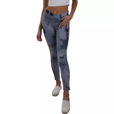 J Brand Womens 620 Gray Denim Tie-Dye Mid-Rise Skinny Jeans 27 BHFO 1219 • $47.99