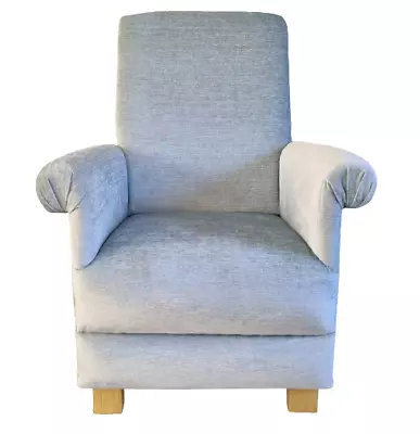 Laura Ashley Mapleton Seafoam Fabric Adult Chair Armchair Nursery Accent Small • £229.99