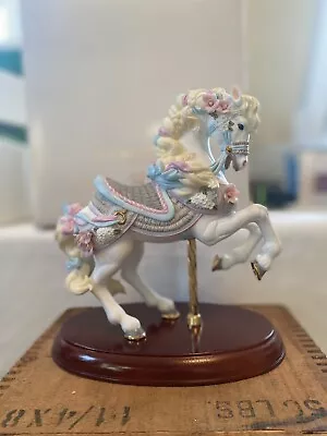 1987 LENOX Porcelain Carousel Horse Collection Ribbons Bows Vintage Box Papers • $29.99