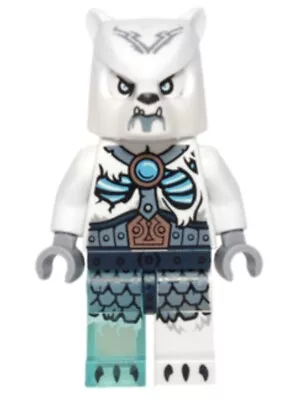 NEW LEGO LEGENDS OF CHIMA MINIFIGURE   Ice Bear Warrior 2 • $14.99