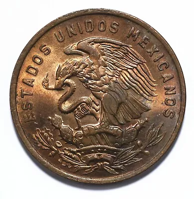 1970 Mexico 20 Centavos GEF Bronze KM# 440 Lot [151] • $6.35