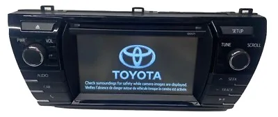 $349 • Buy 14 15 16 Toyota Corolla Radio Bluetooth Cd Player Touch-screen Factory Display