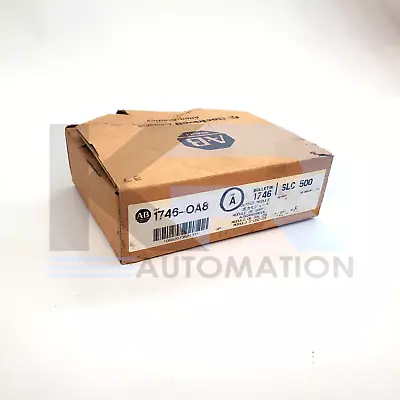 NEW Allen Bradley 1746-OA8 /A SLC 500 8-Pt Output Module 265VAC 50/60Hz • $77.99