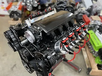 427 LS Stroker CHEVY 500-700HP CRATE ENGINE  Trickflow CNC Heads LS3 LS2 LS1 7.0 • $14400