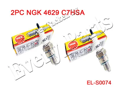 2pcs Spark Plug 4629 NGK C7HSA 70cc 110cc 125cc 90cc SSR SR Dirt Pit Bike ATV • $8.94