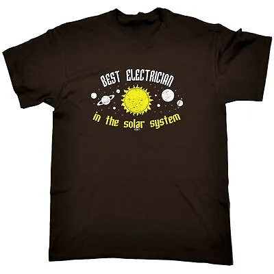 £9.95 • Buy Best Electrician Solar System Mens Funny Novelty Shirts T Shirt T-Shirt Tshirts