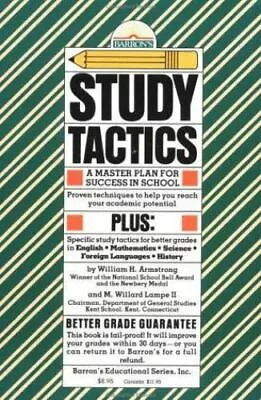 Study Tactics By Armstrong William H.Lampe Willard M. Good Book • $3.77